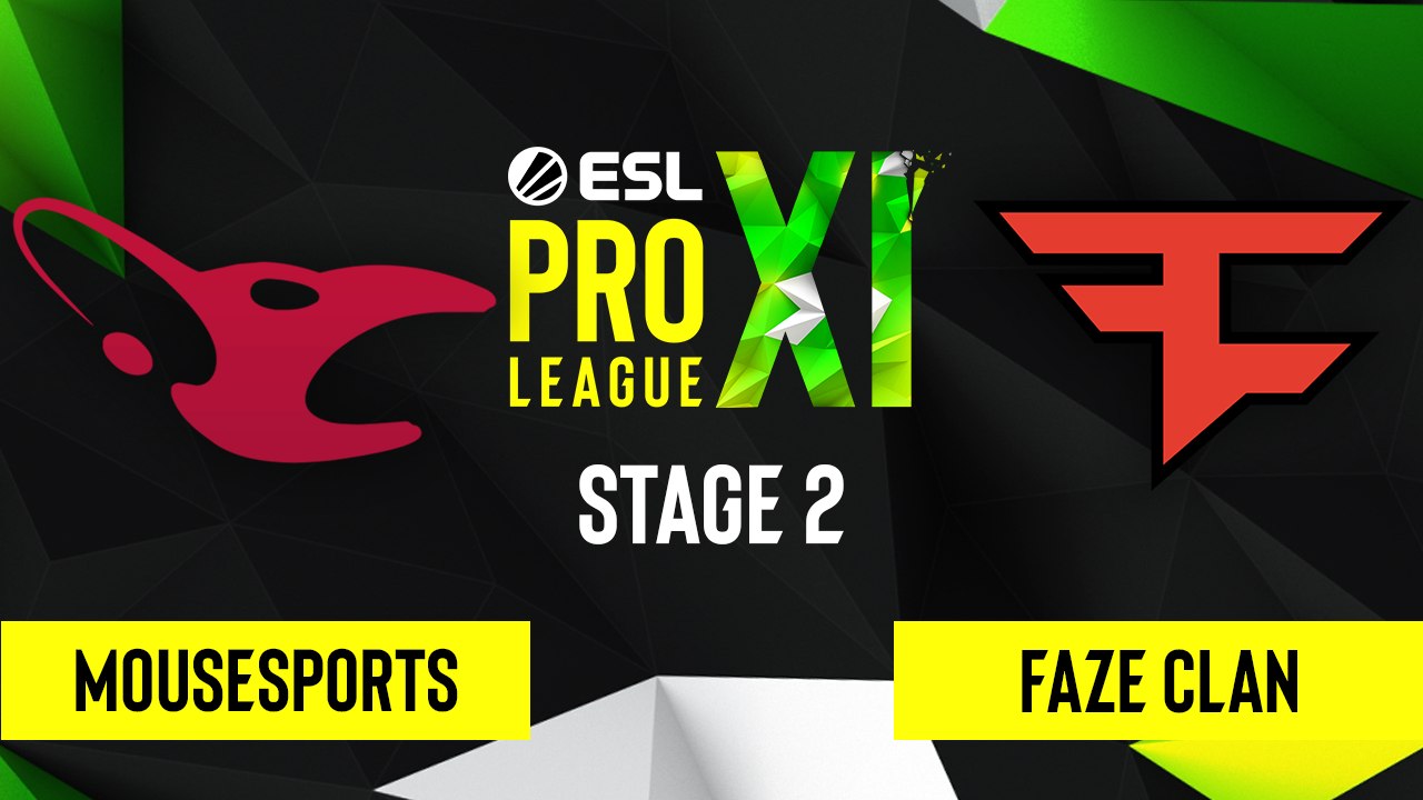 CSGO - FaZe Clan vs. mousesports [Dust2] Map 3 - ESL Pro League Season 11 - Stage 2
