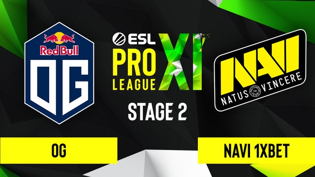 CSGO - NAVI 1XBET vs. OG [Inferno] Map 1 - ESL Pro League Season 11 - Stage 2