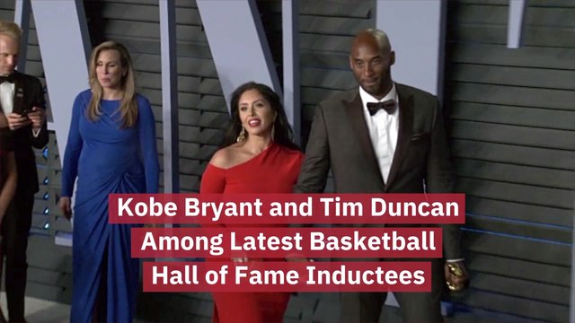 Kobe Bryant And Tim Duncan Become Hall of Fame Inductees