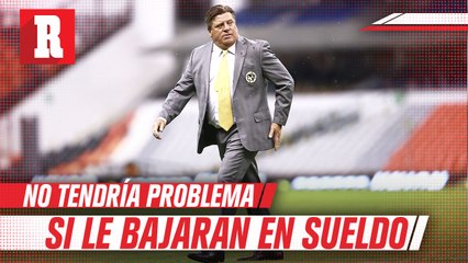 Miguel Herrera, dispuesto a apoyar con reducción de su sueldo y más: Récord en corto
