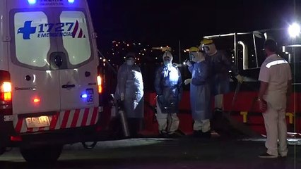 Navio de cruzeiro 'contaminado'