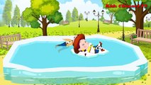 Dolls and Toys - Toy Story 4 - Summer Swimming Pool icy - Animation Cartoons Nursery Rhymes