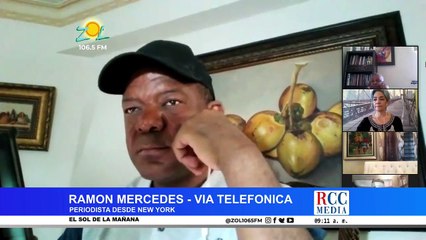Periodista Ramón Mercedes informó que la situación es crítica en NY.