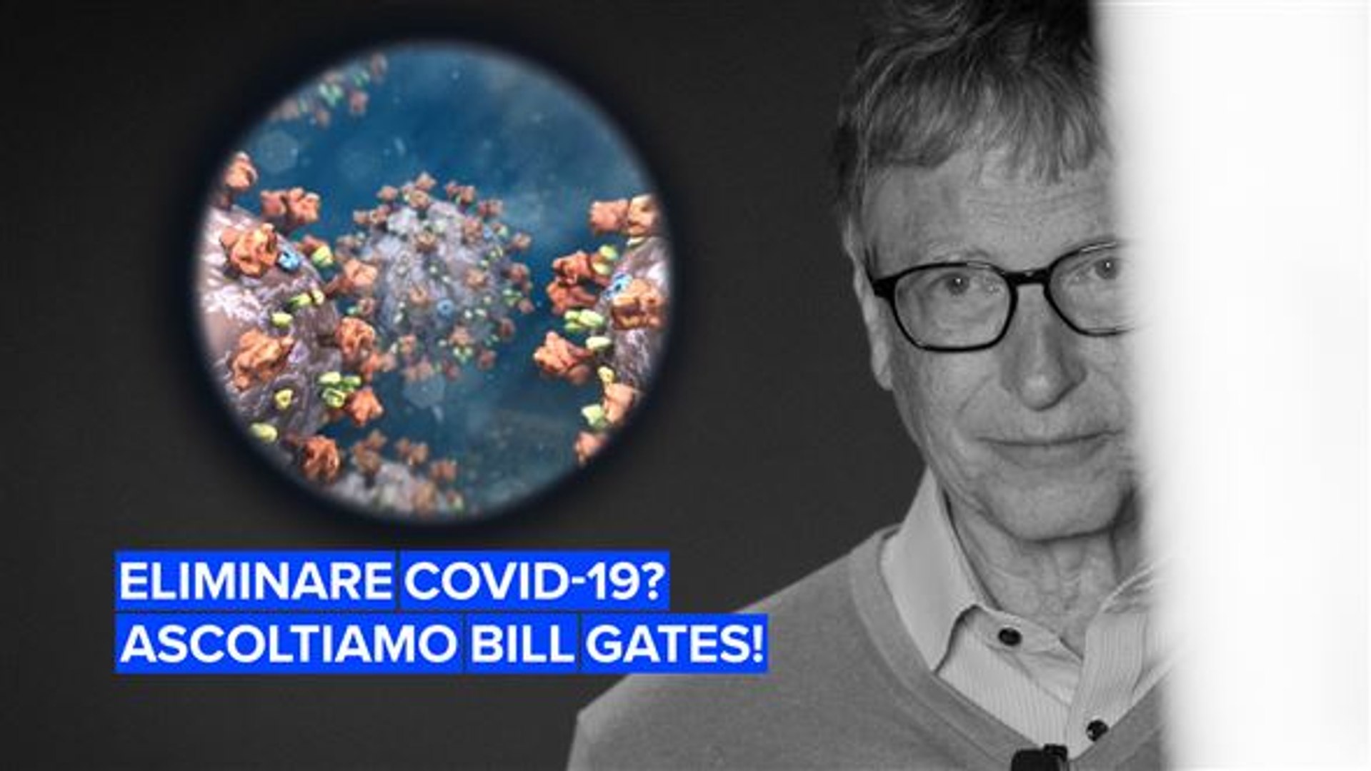 ⁣Le soluzioni di Bill Gates alla pandemia