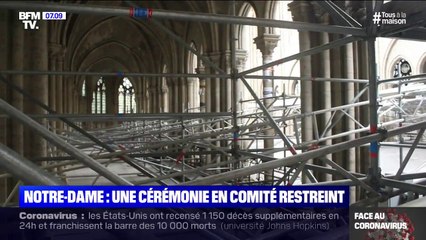 Les images exclusives à l’intérieur de Notre-Dame où se tiendra une célébration pour le Vendredi saint