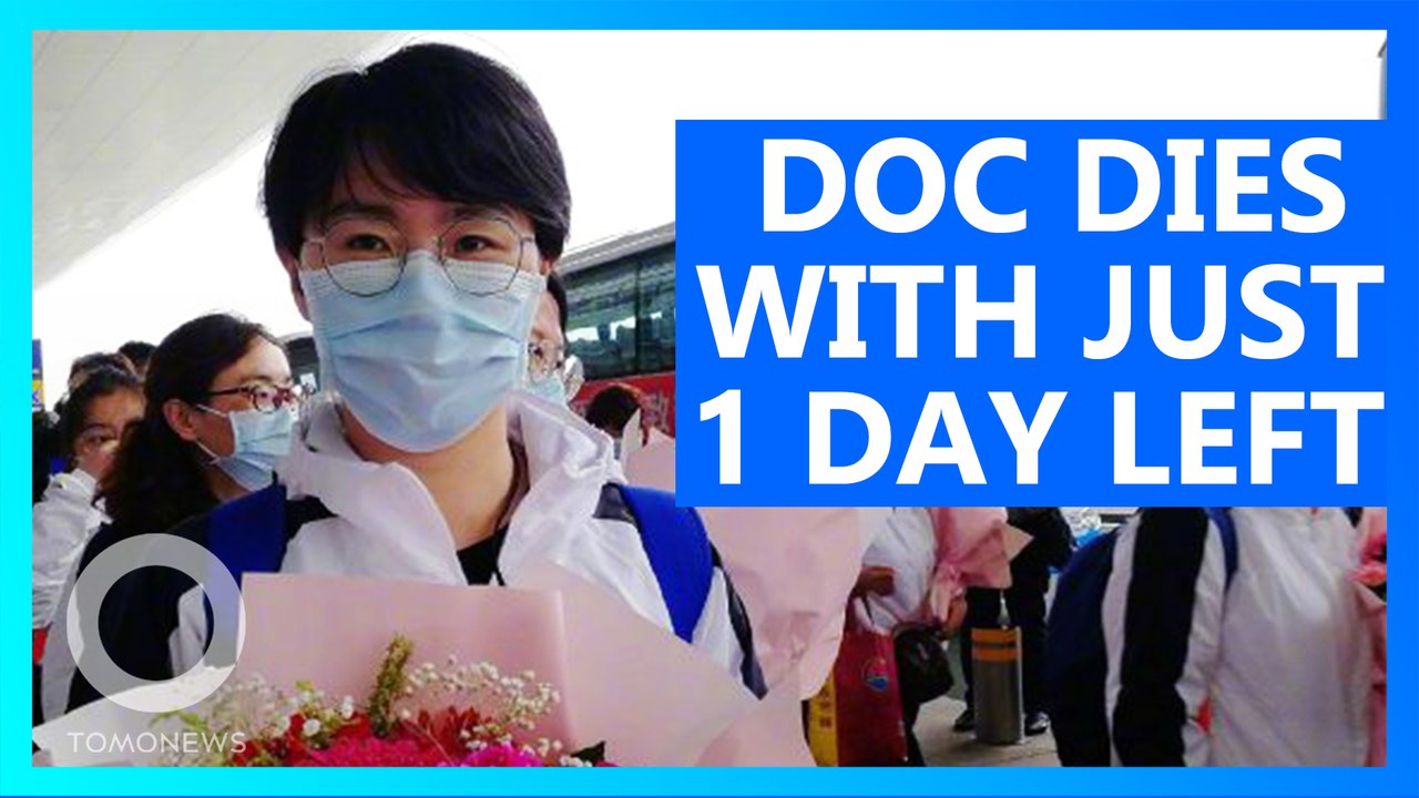 Coronavirus: Doctor Dies One Day Before Seeing Her Family - video ...