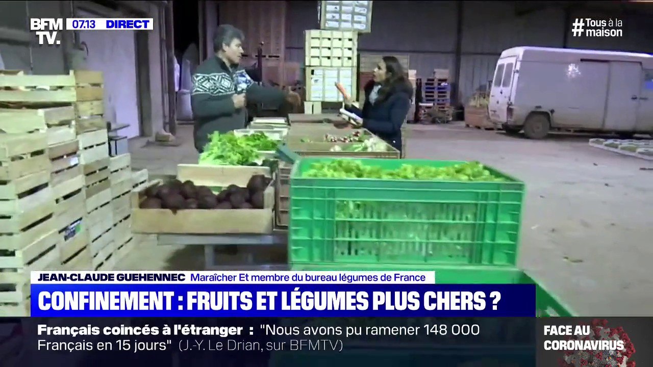 Pourquoi certains fruits et légumes sont plus chers lors de la période de confinement