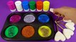 How to Make Glitter Ice Cream Coloring and Learn Colors with Play Doh Trolls Surprise Toys