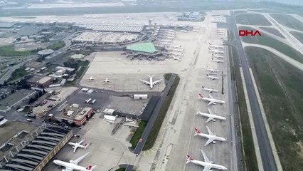 ATATURK HAVALIMANI'NIN GEÇEN HAFTA HAVADAN ÇEKİLEN GÖRÜNTÜLERİ