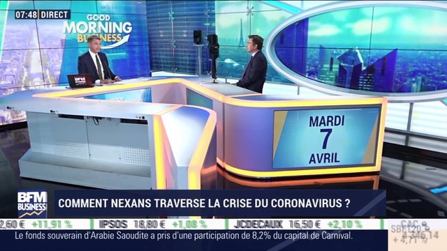 Christopher Guérin (Nexans) : Comment Nexans traverse la crise du coronavirus ? - 07/04