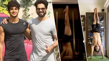 Watch Shahid Kapoor's Brother Ishaan Khatter Working Out At Home