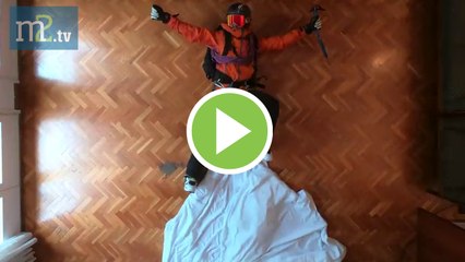 ✅Esquiando en casa...en Merca2tv (07.04.20)