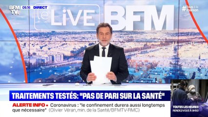 Ehpad : tester "partout où il y a des alertes" - 07/04