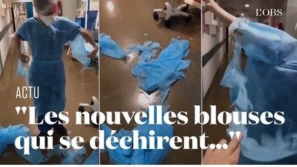 Covid-19 : à l'hôpital de la Timone à Marseille, ces blouses défectueuses suscitent l'indignation
