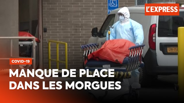 Coronavirus à New York : des remorques frigorifiques servent de morgue