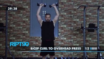RIPT90: Get Ripped in 90 Days - Complete Home Fitness - Arm Annihilator