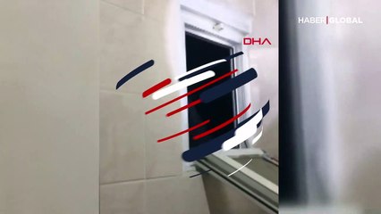 İstanbul'da kan donduran cinayet! Tuvalet penceresinde böyle yakalandı