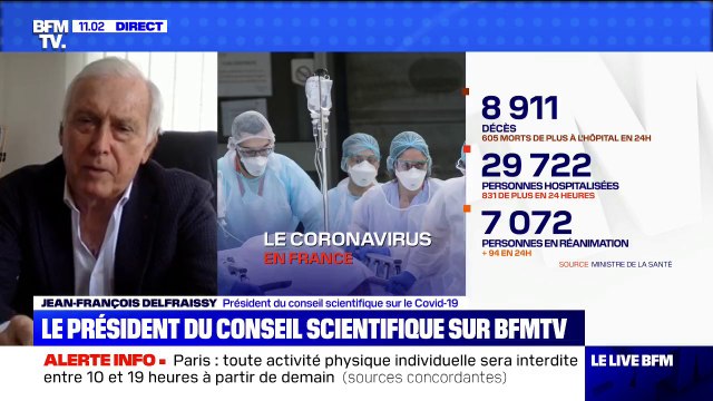 Coronavirus: Jean-François Delfraissy prédit encore deux ou trois semaines très difficiles en France