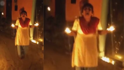 Virus को भगाने के लिए इस Lady ने किया ऐसा काम, देख कर दंग हो जाएंगे आप; Viral Video | Boldsky