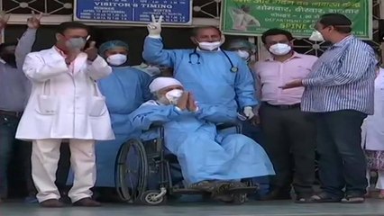 82-year-old man defeats Coronavirus at Delhi's LNJP hospital