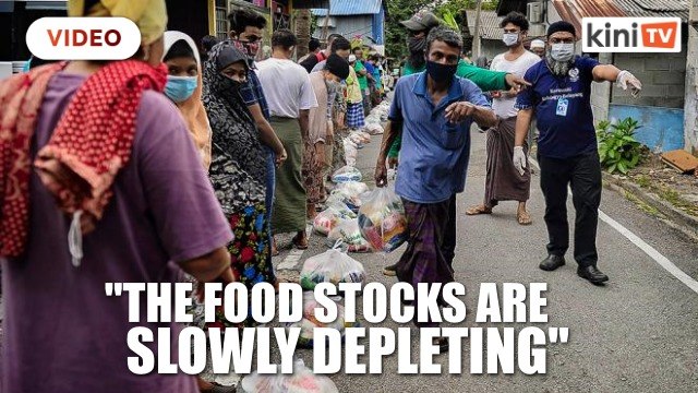 Four weeks into MCO, Rohingya refugees go hungry