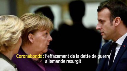 Coronabonds : l'effacement de la dette de guerre allemande resurgit