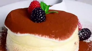 Japanese soufflé Pancakes Recipe - Fuwa Fuwa Japanese Pancakes