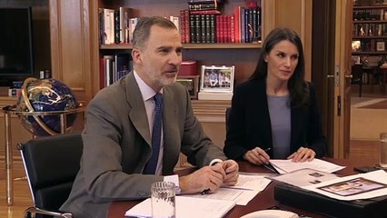 Vídeo conferencia Reyes con Banco de Alimentos