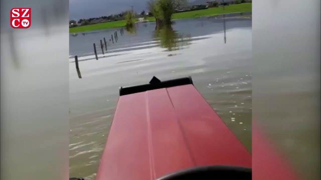 Tarlalarını su basan çiftçilerin isyanı: Suyla mı, virüsle mi mücadele edelim?