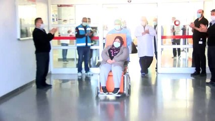 Tokat'ta korona virüsü yenen 41'inci hasta taburcu edildi