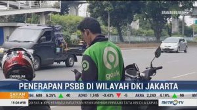 PSBB di Jakarta, Ojol Dilarang Membawa Penumpang