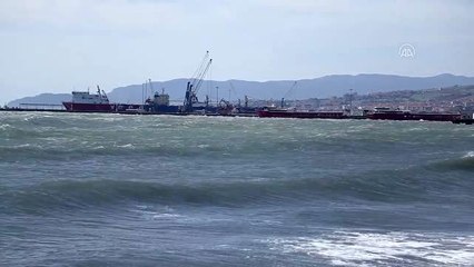 Marmara Denizi'nde poyraz etkisini sürdürüyor