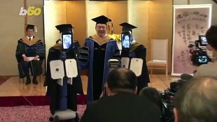 Avatar Robots Replace Students for Graduation Ceremony Amid Coronavirus Outbreak