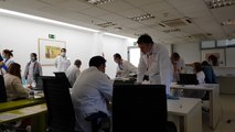 Profesionales de Atención Primaria en el hospital de IFEMA