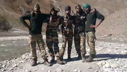 Indian Army Bhangra  2020 in leh ladak