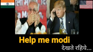 Trump Calling Marendra Modi | India Help To America Hydroxychloroquine | Coronavirus America Dies