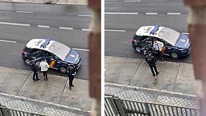 Télécharger la video: Un policier met une grosse baffe à un voleur qui profite du confinement