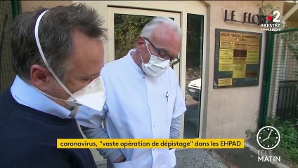 Coronavirus : vers un dépistage massif dans les Ehpad