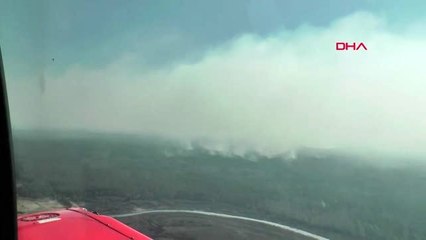 Çernobil'deki yangın 35 hektarlık alana yayıldı