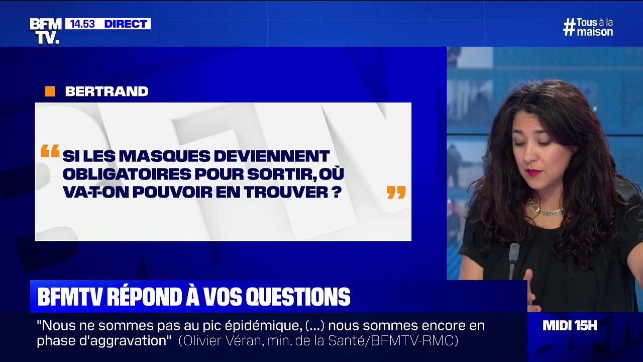 Si les masques deviennent obligatoire, où en trouver ? BFMTV répond à vos questions