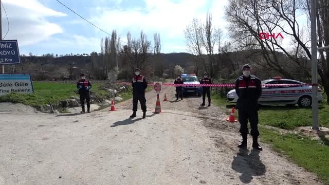 Bursa'nın Keles ilçesinde 1 mahalle, karantinaya alındı