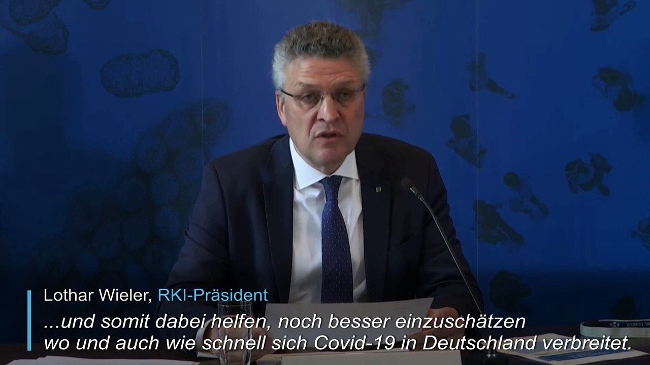 Robert-Koch-Institut veröffentlicht 'Corona-Datenspende'-App