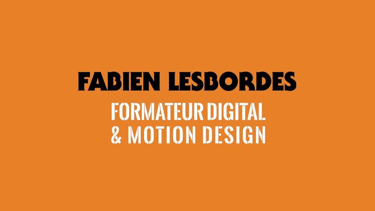 Formations motion design animation 2D After Effects