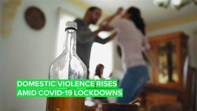 How are countries dealing with rising domestic violence cases?