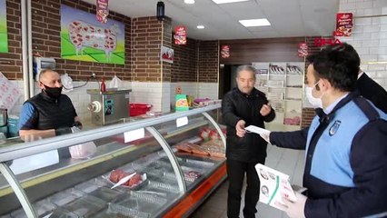 Sivas'ta, belediyeden maske dağıtımı