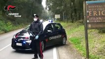 Erice (TP) - Carabinieri consegnano pensioni agli anziani a domicilio (07.04.20)