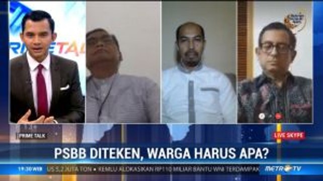 PSBB Diteken, Warga Harus Apa?