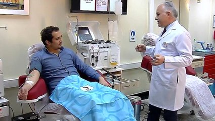 Koronavirüsü yenen doktor, ilk gönüllü plazma bağışçısı oldu