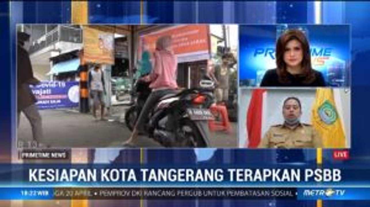Kesiapan Kota Tangerang Terapkan PSBB