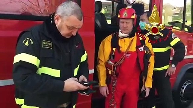 Sant'Angelo Lodigiano - 72enne scomparsa, ricerche lungo il Lambro (07.04.20)